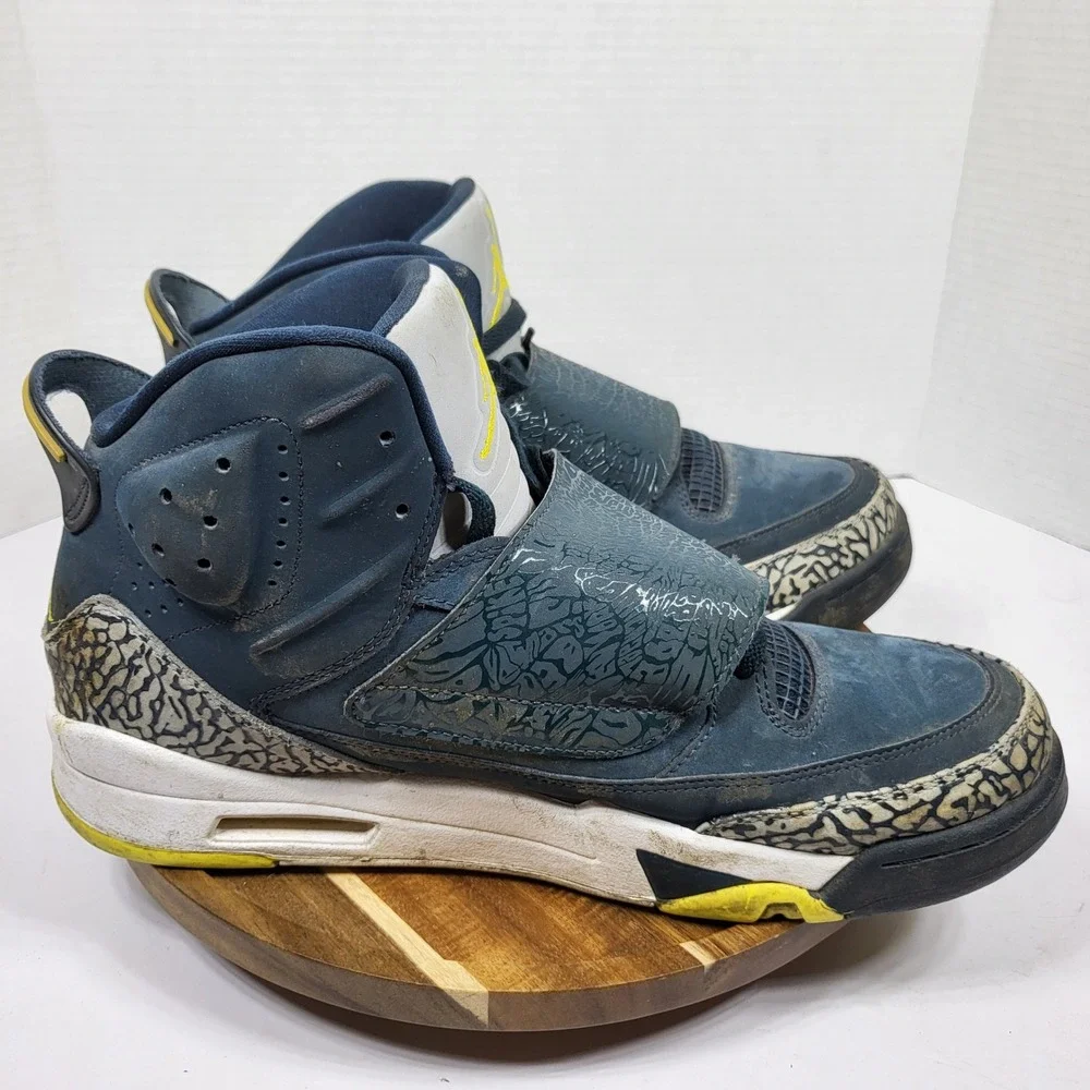 Jordan Son of‎ Mars Mens 11.5 Midnight Navy Good Elephant Print 512245-405